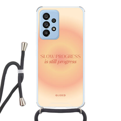 Progress - Samsung Galaxy A53 5G Handyhülle Crossbody case mit Band