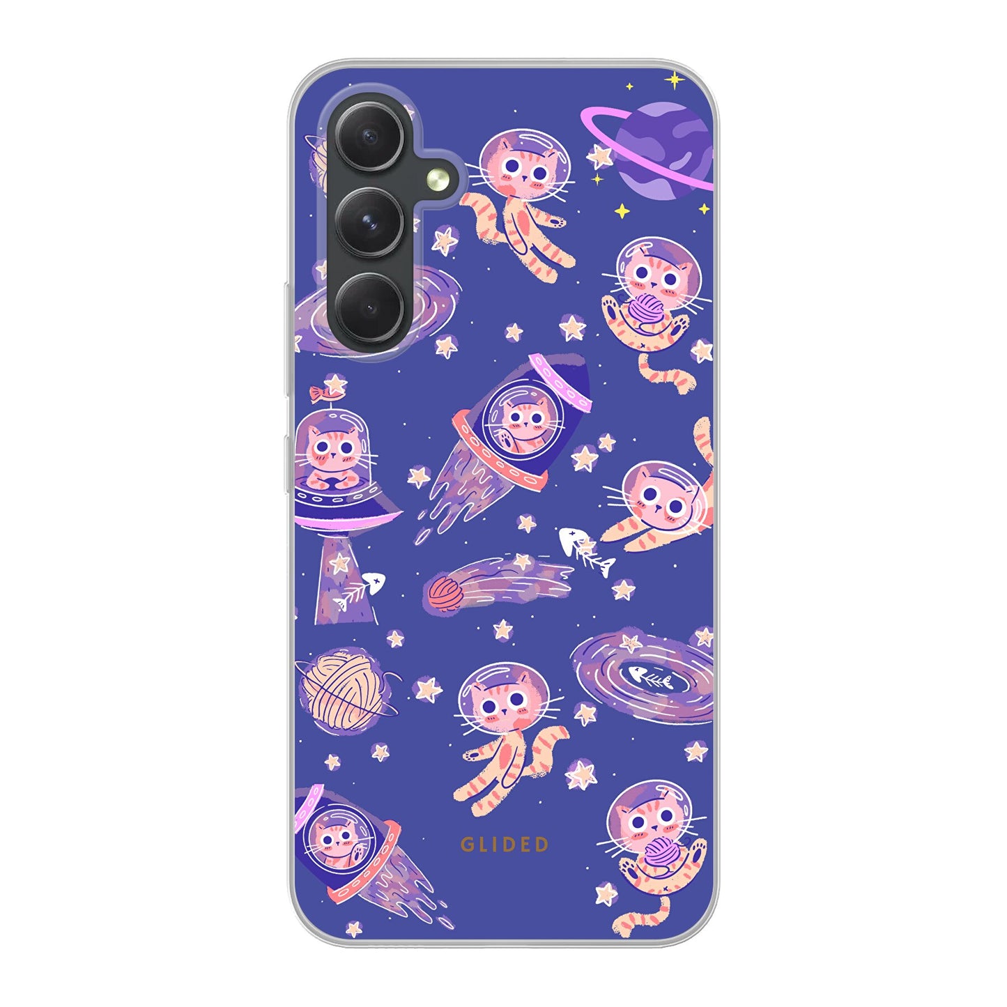 Space Cat - Samsung Galaxy A54 5G Handyhülle Soft case