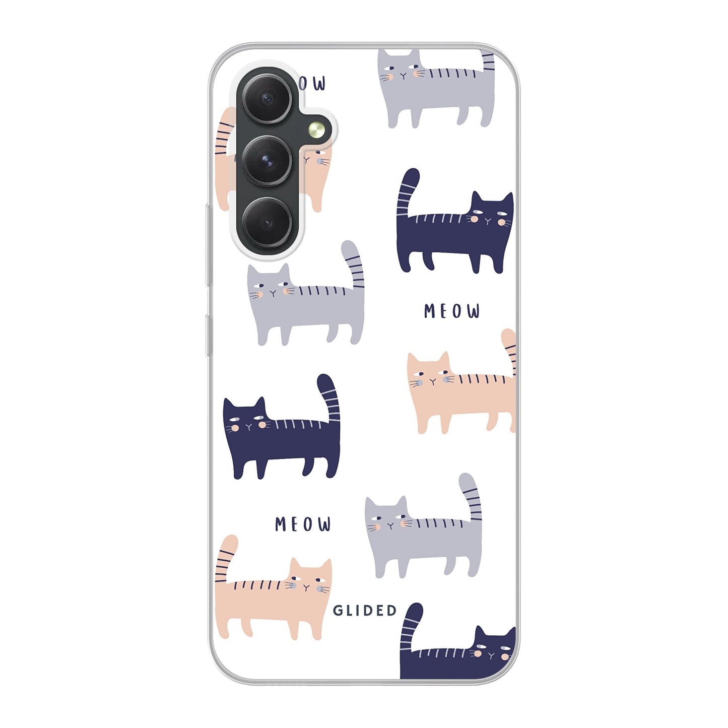 Purrfection - Samsung Galaxy A54 5G Handyhülle Soft case