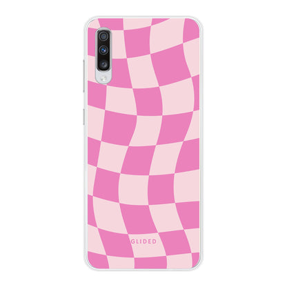 Pink Chess - Samsung Galaxy A70 Handyhülle Soft case