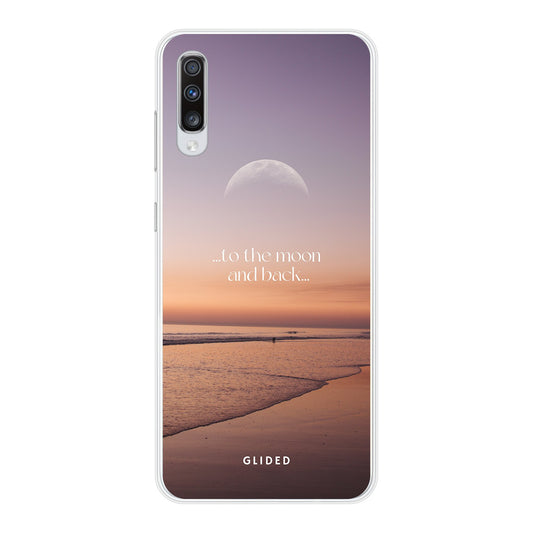 To the Moon - Samsung Galaxy A70 - Soft case