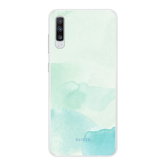 Turquoise Art - Samsung Galaxy A70 Handyhülle Soft case