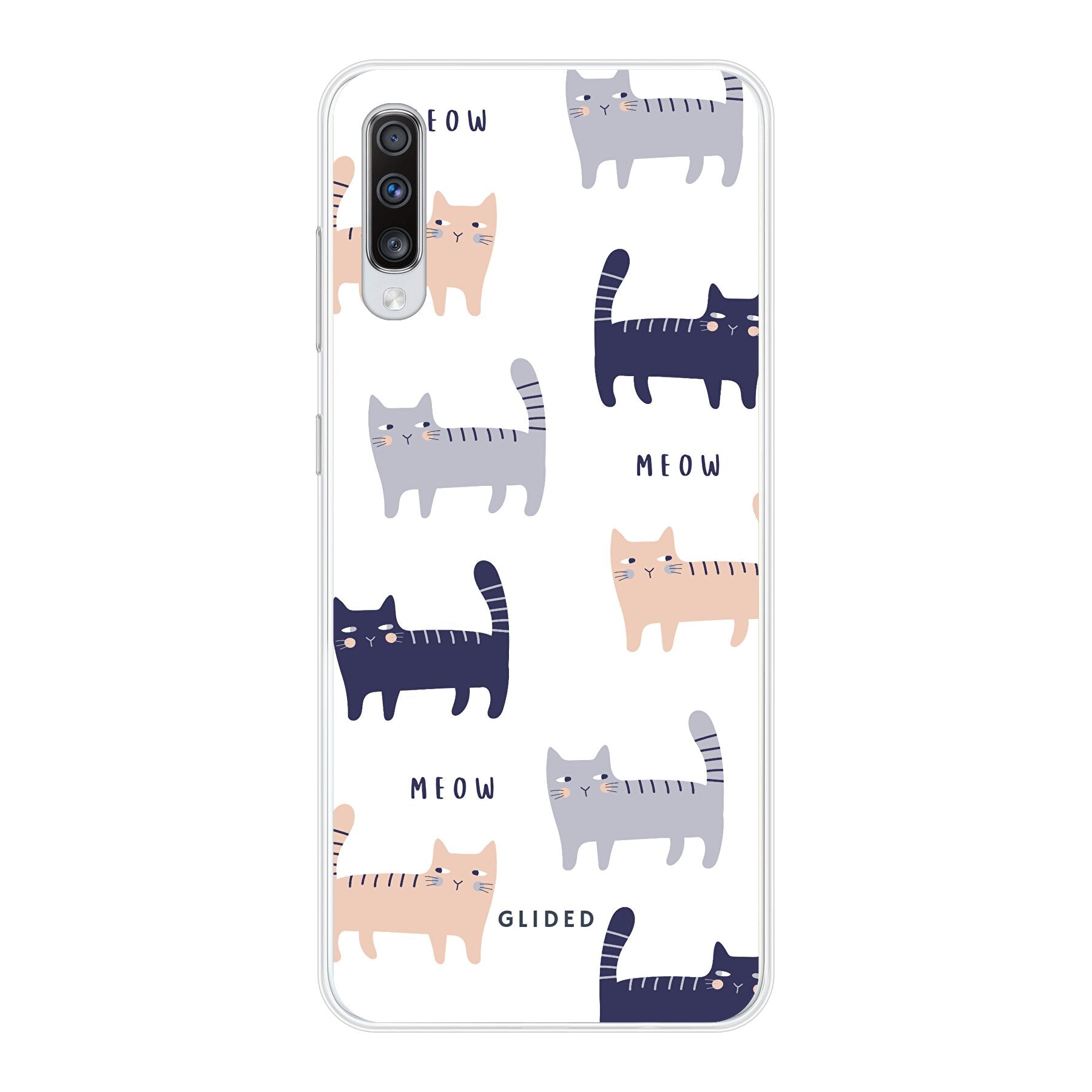 Purrfection - Samsung Galaxy A70 Handyhülle Soft case