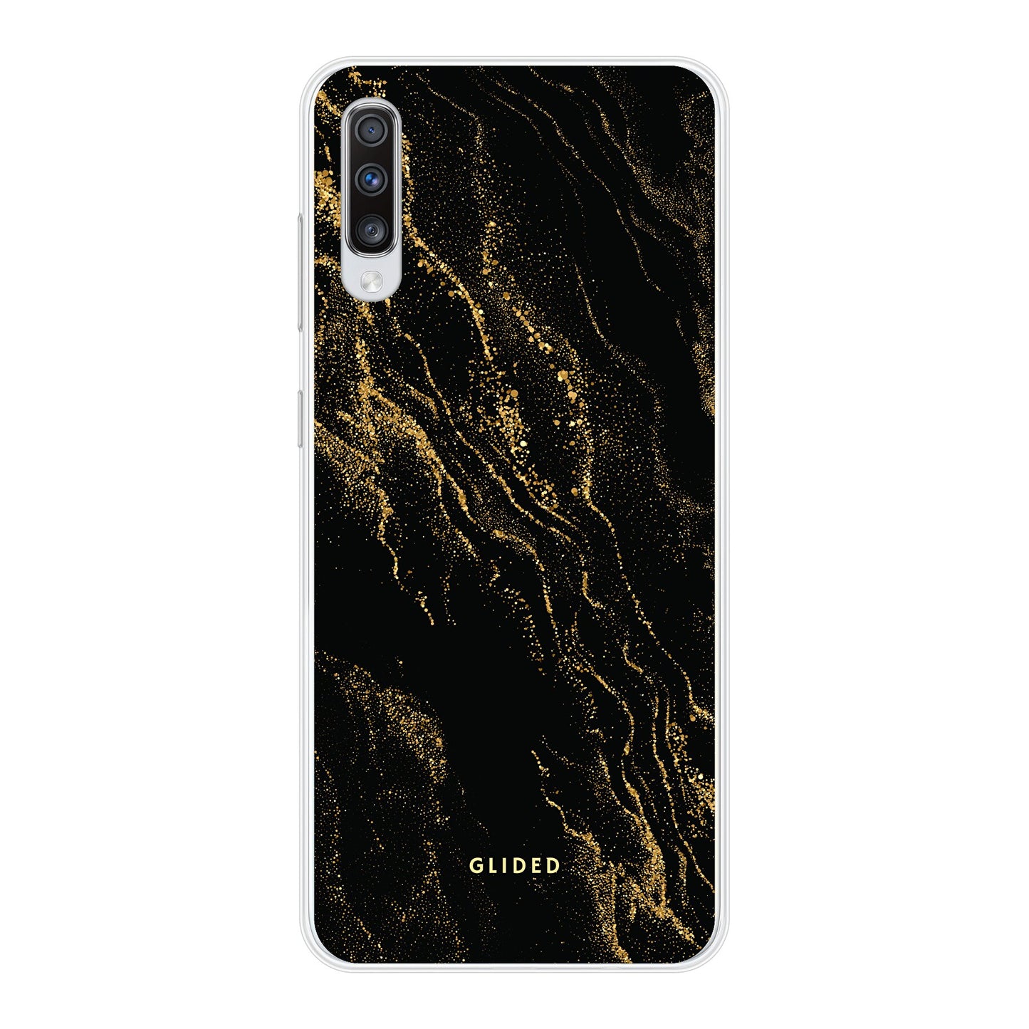 Black Marble - Samsung Galaxy A70 Handyhülle Soft case