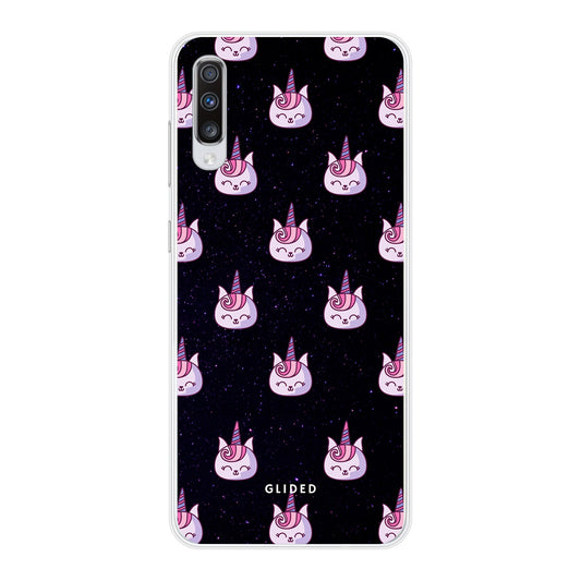 Unicorn Meow - Samsung Galaxy A70 Handyhülle Soft case