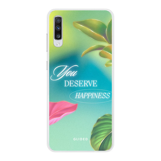 Happiness - Samsung Galaxy A70 - Soft case