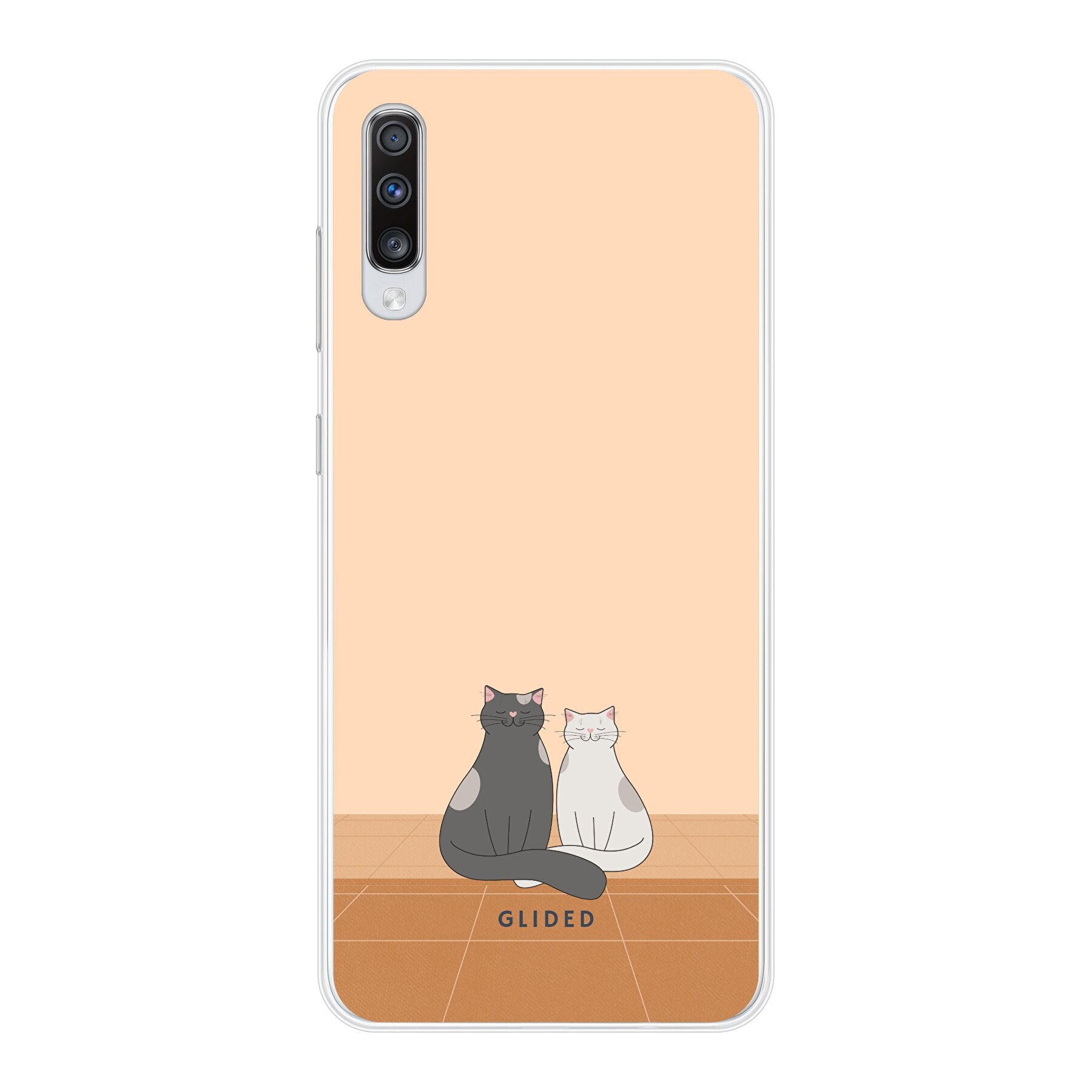 Catty Friends - Samsung Galaxy A70 Handyhülle Soft case