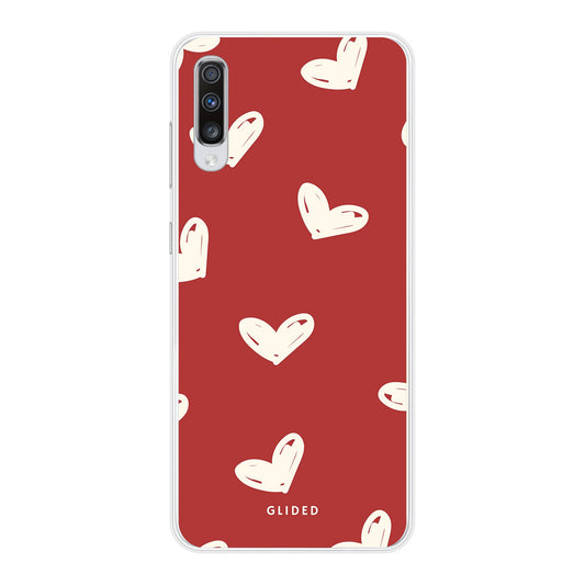 Red Love - Samsung Galaxy A70 - Soft case