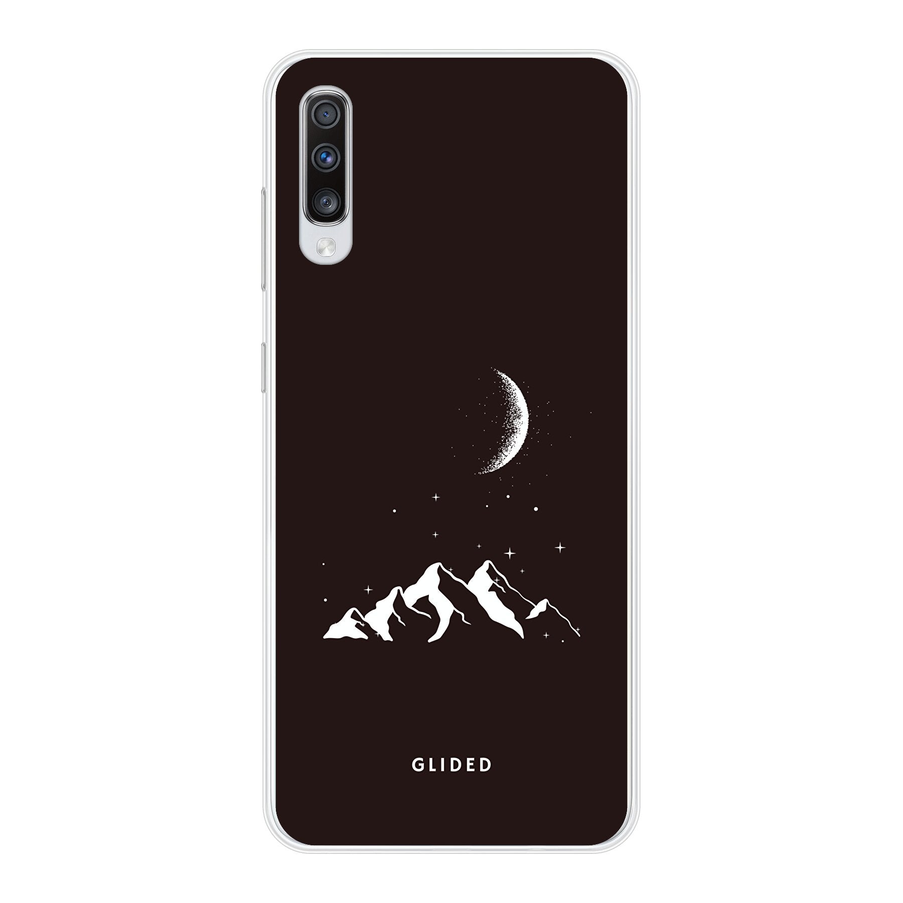 Midnight Peaks - Samsung Galaxy A70 Handyhülle Soft case