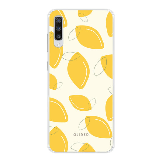 Abstract Lemon - Samsung Galaxy A70 - Soft case