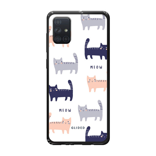 Purrfection - Samsung Galaxy A71 Handyhülle Soft case