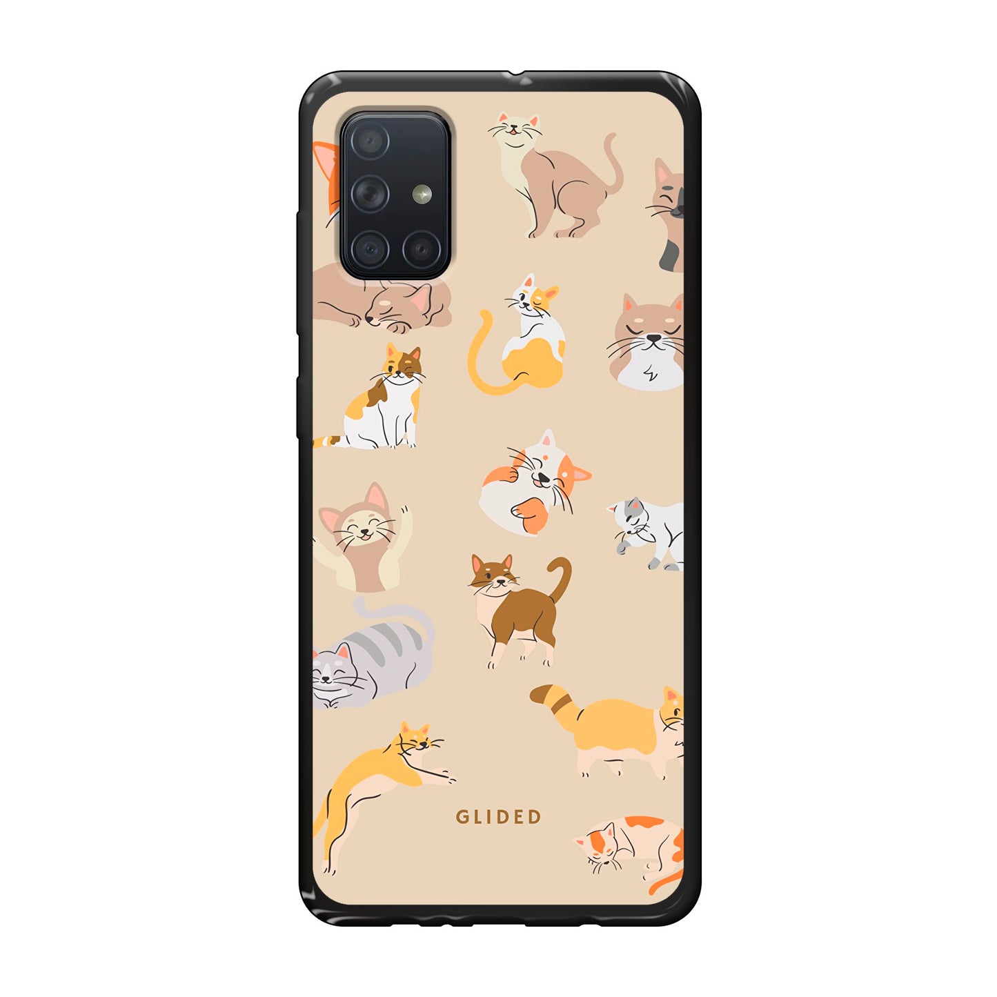 Meow - Samsung Galaxy A71 Handyhülle Soft case