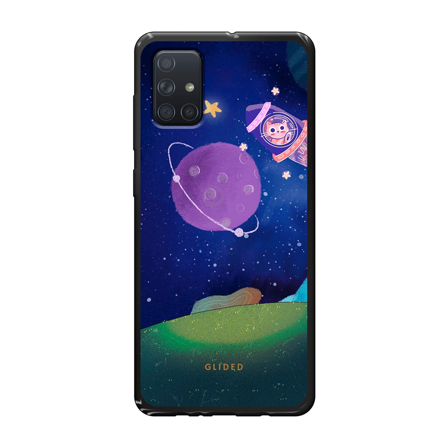 Galaxy Cat - Samsung Galaxy A71 Handyhülle Soft case