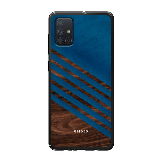 Blue Wood - Samsung Galaxy A71 Handyhülle Soft case