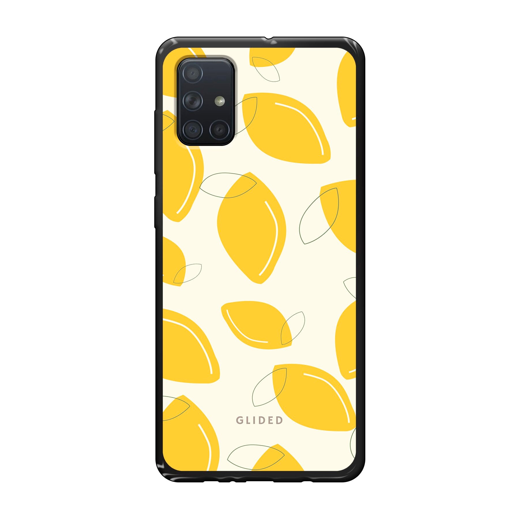 Abstract Lemon - Samsung Galaxy A71 - Soft case