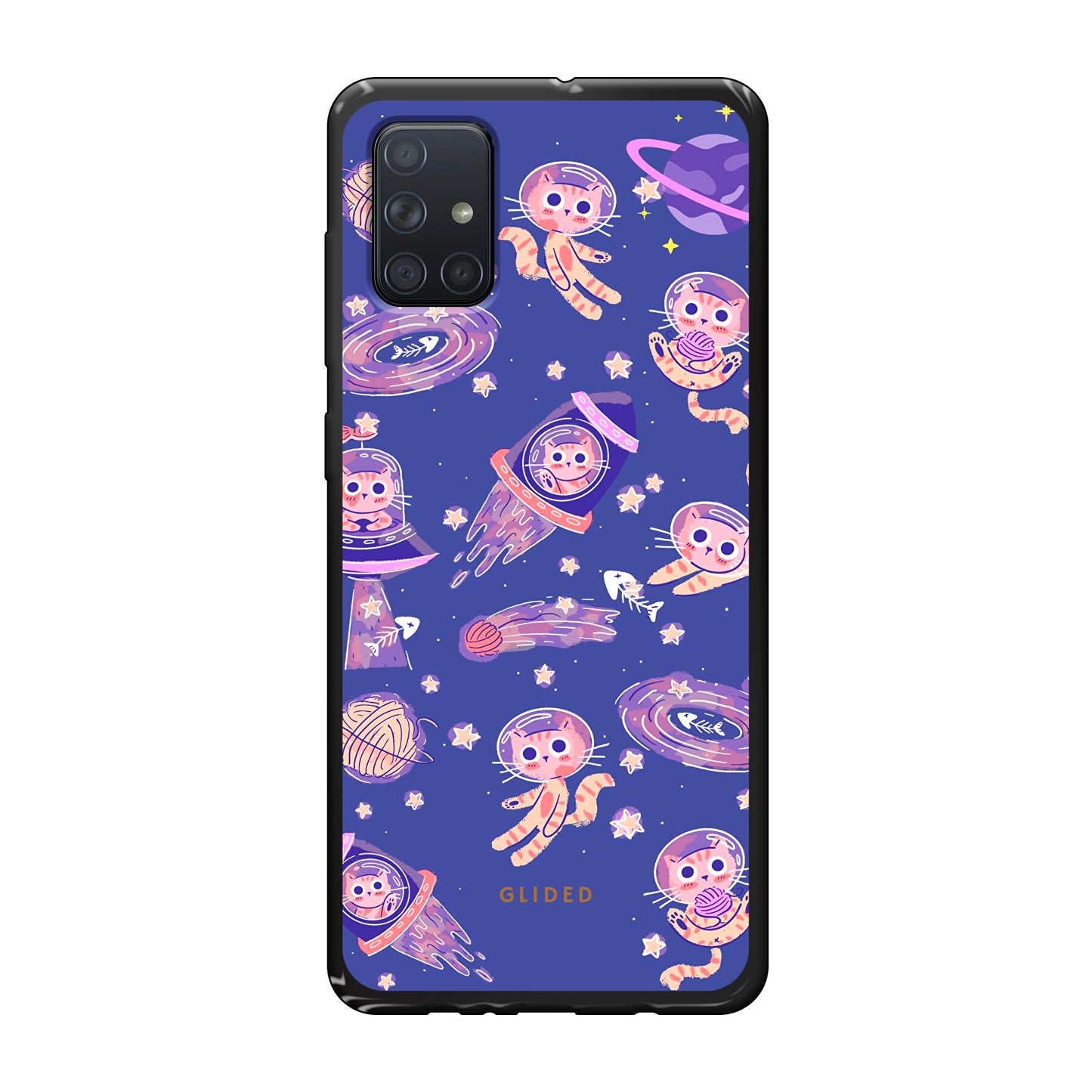 Space Cat - Samsung Galaxy A71 Handyhülle Soft case