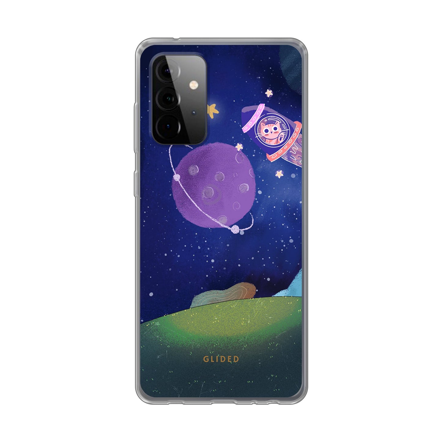 Galaxy Cat - Samsung Galaxy A72 5G Handyhülle Soft case