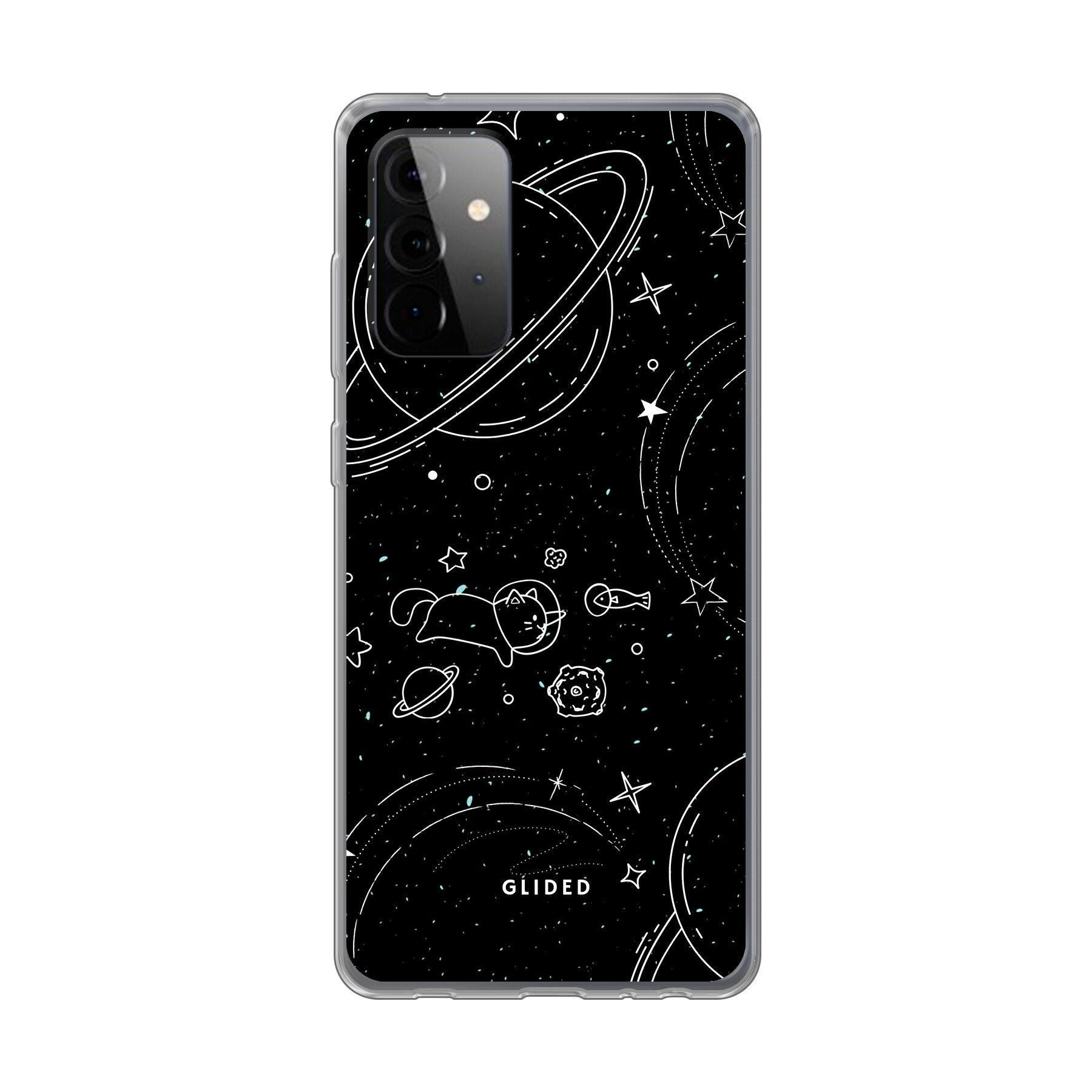 Cosmic Cat - Samsung Galaxy A72 5G Handyhülle Tough case