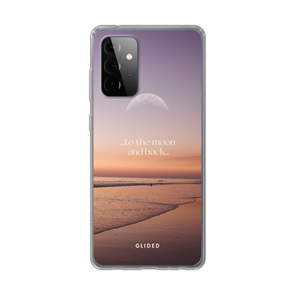 To the Moon - Samsung Galaxy A72 - Soft case