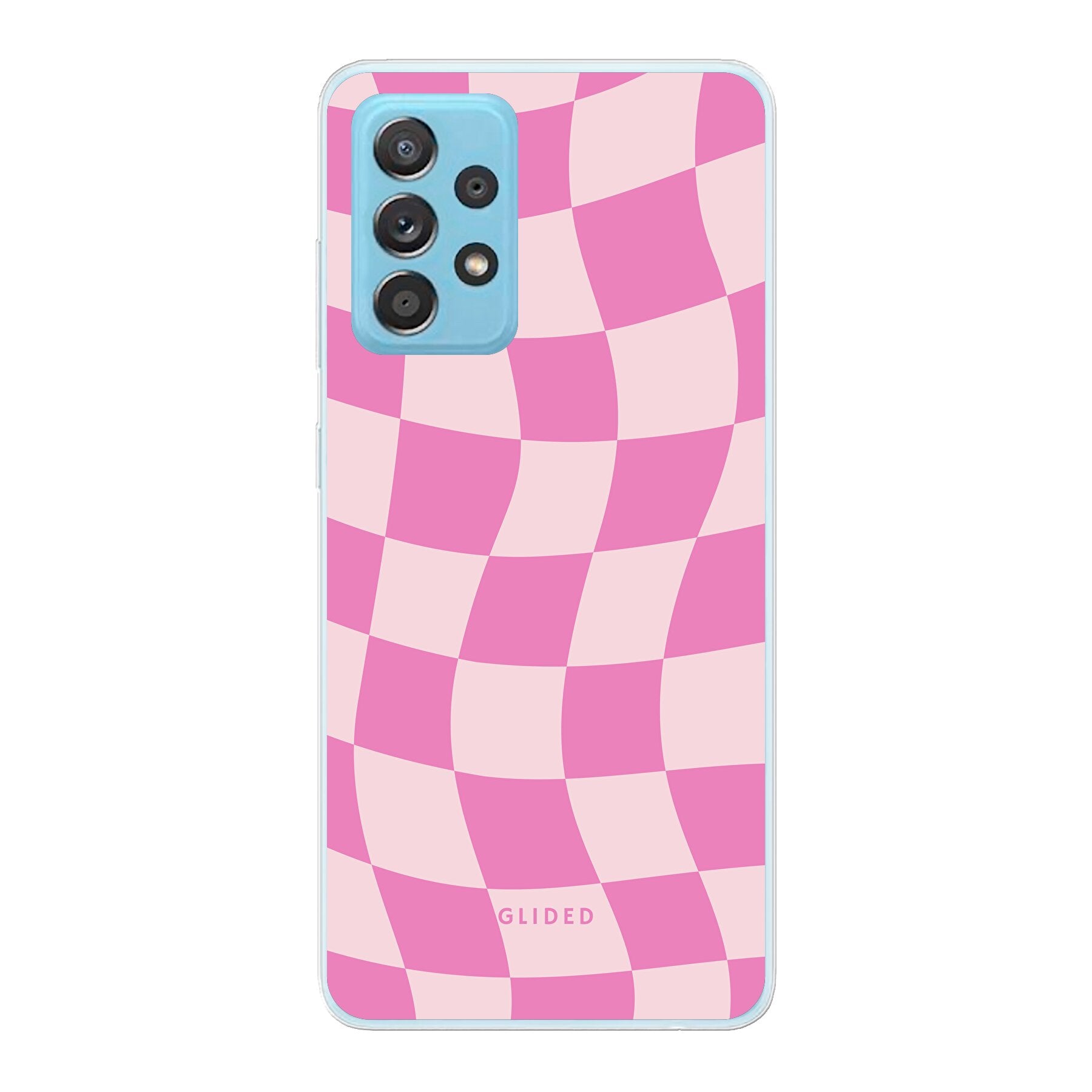 Pink Chess - Samsung Galaxy A73 5G Handyhülle Soft case