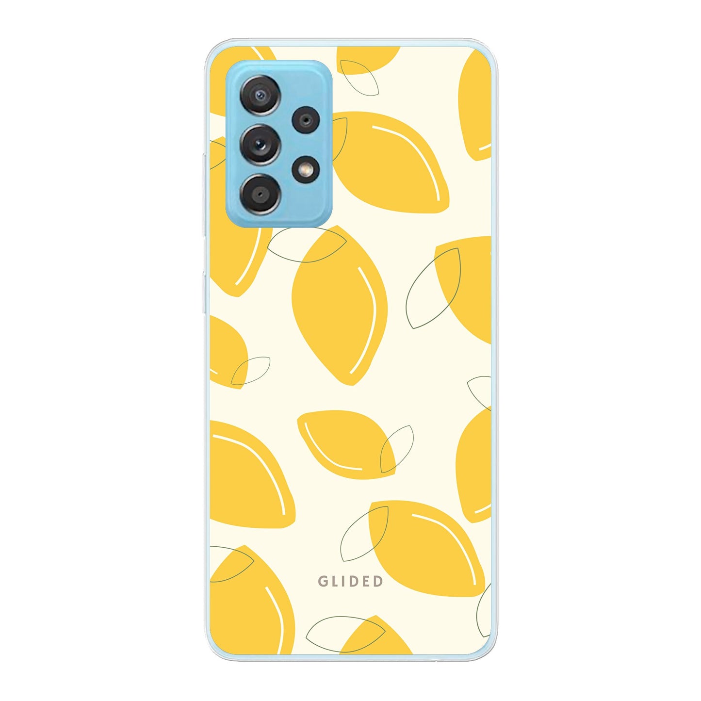 Abstract Lemon - Samsung Galaxy A73 5G - Soft case