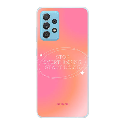 Start Doing - Samsung Galaxy A73 5G Handyhülle Soft case