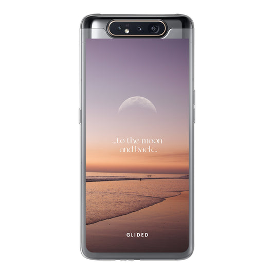 To the Moon - Samsung Galaxy A80 - Soft case