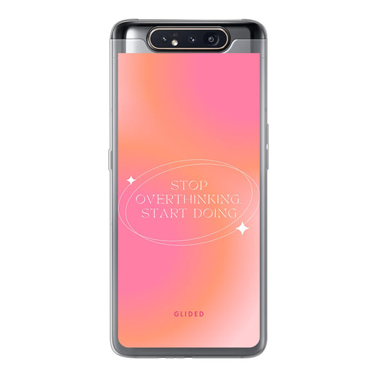 Start Doing - Samsung Galaxy A80 Handyhülle Soft case