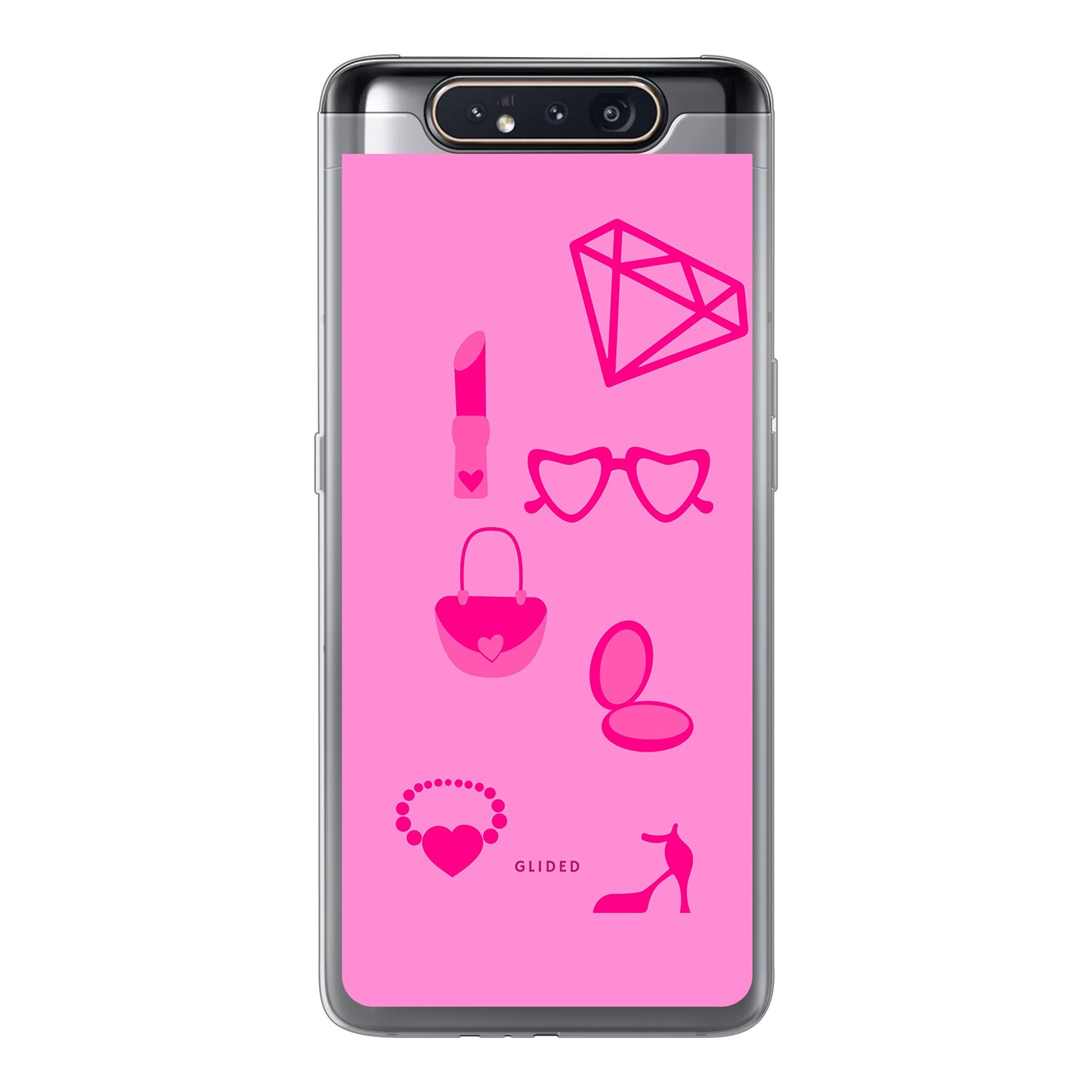 Glamor - Samsung Galaxy A80 Handyhülle Soft case