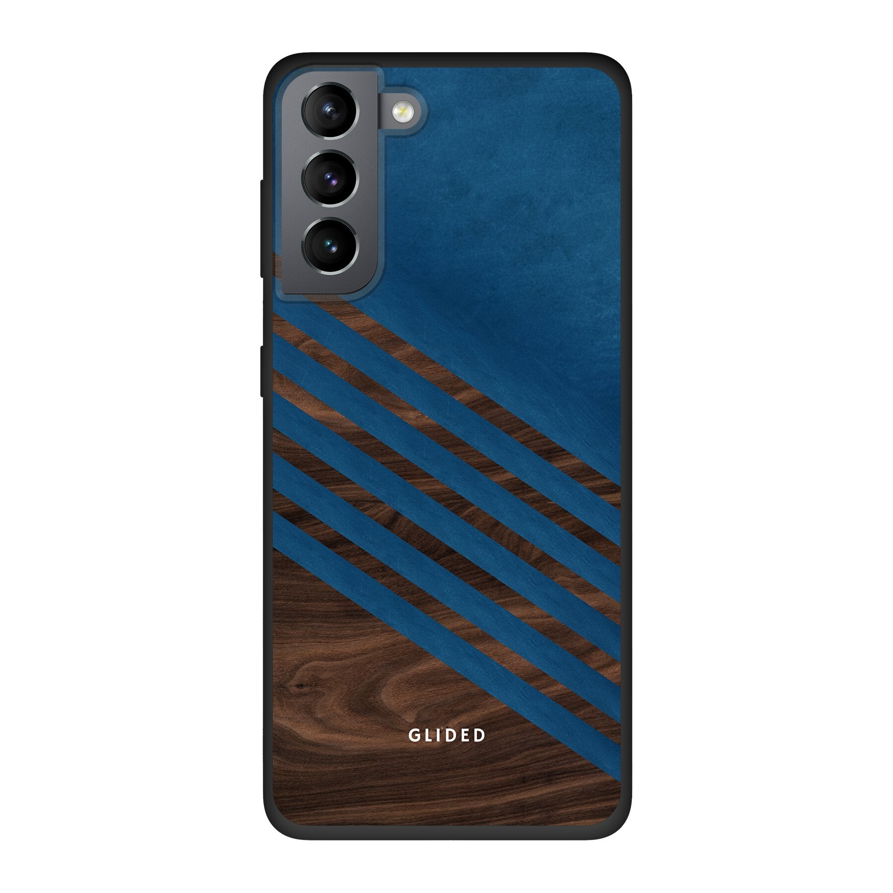 Blue Wood - Samsung Galaxy S10 Handyhülle Biologisch Abbaubar