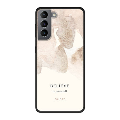 Believe in yourself - Samsung Galaxy S10 Handyhülle Biologisch Abbaubar