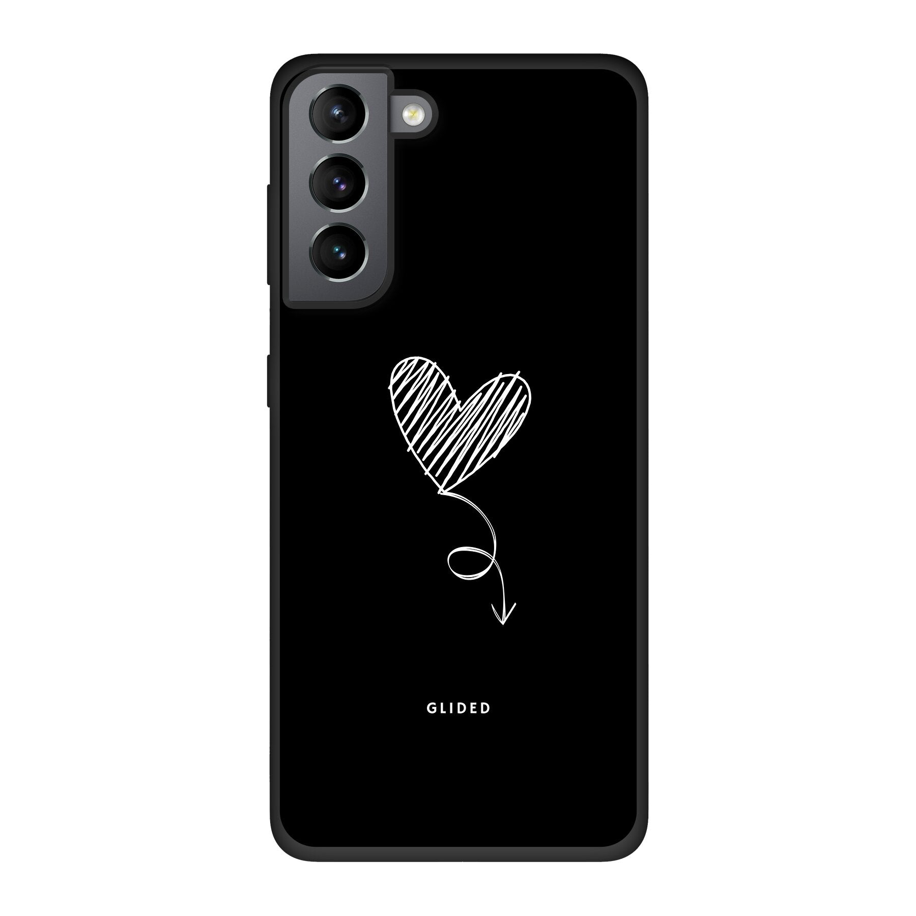 Dark Heart - Samsung Galaxy S10 Handyhülle Biologisch Abbaubar