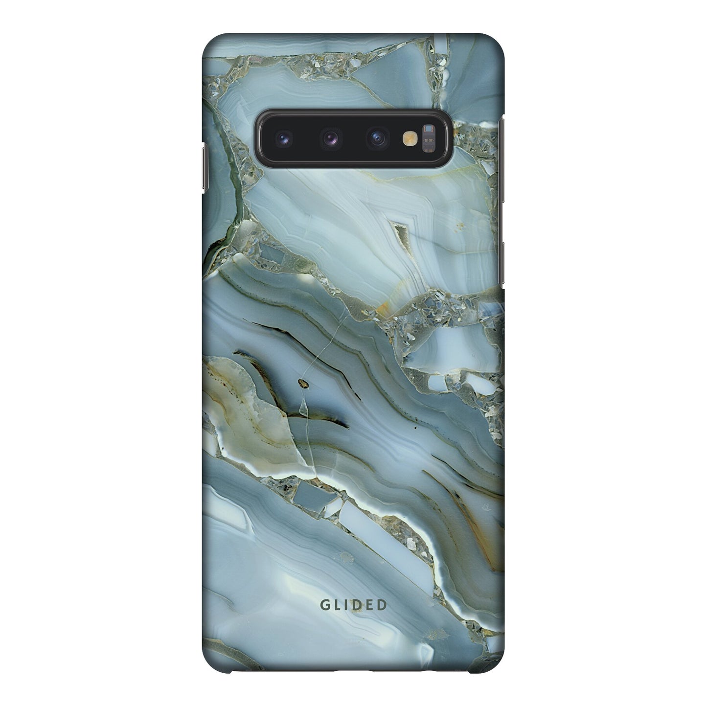 Green Marble - Samsung Galaxy S10 Handyhülle Hard Case