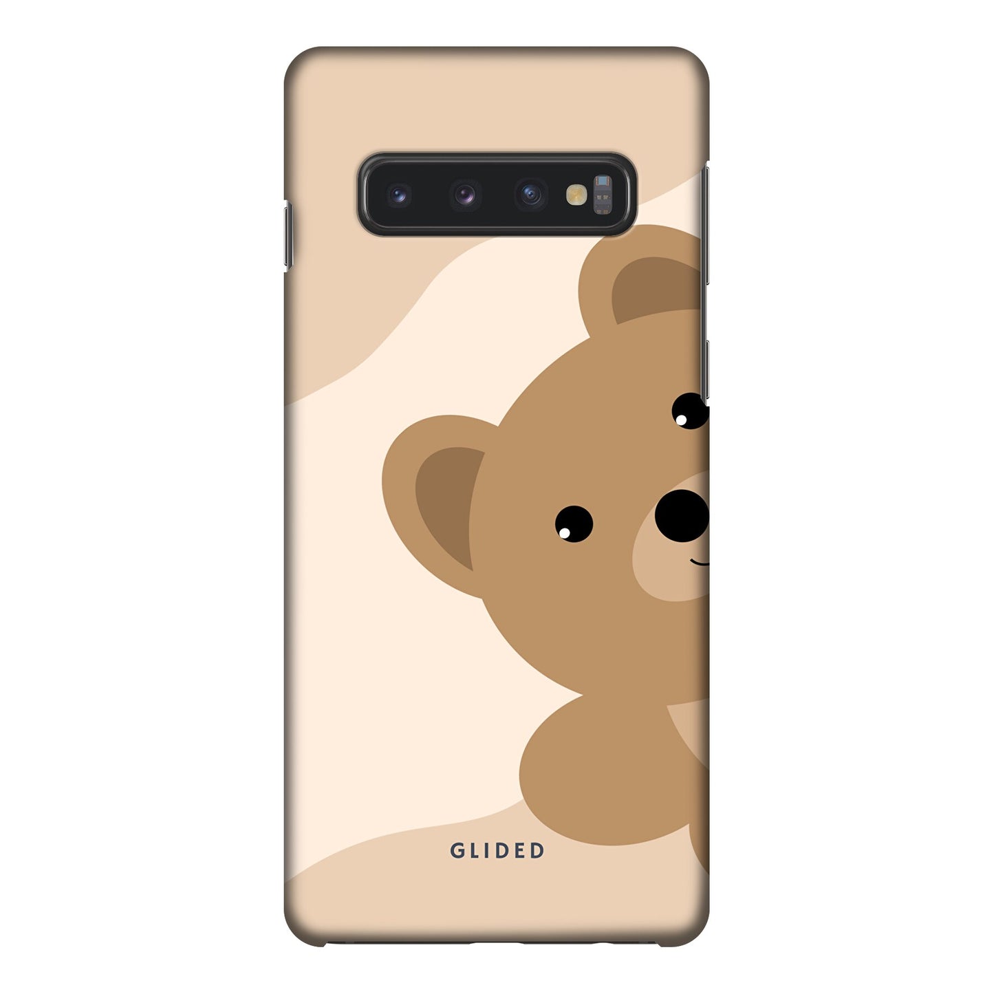 BearLove Left - Samsung Galaxy S10 Handyhülle Hard Case