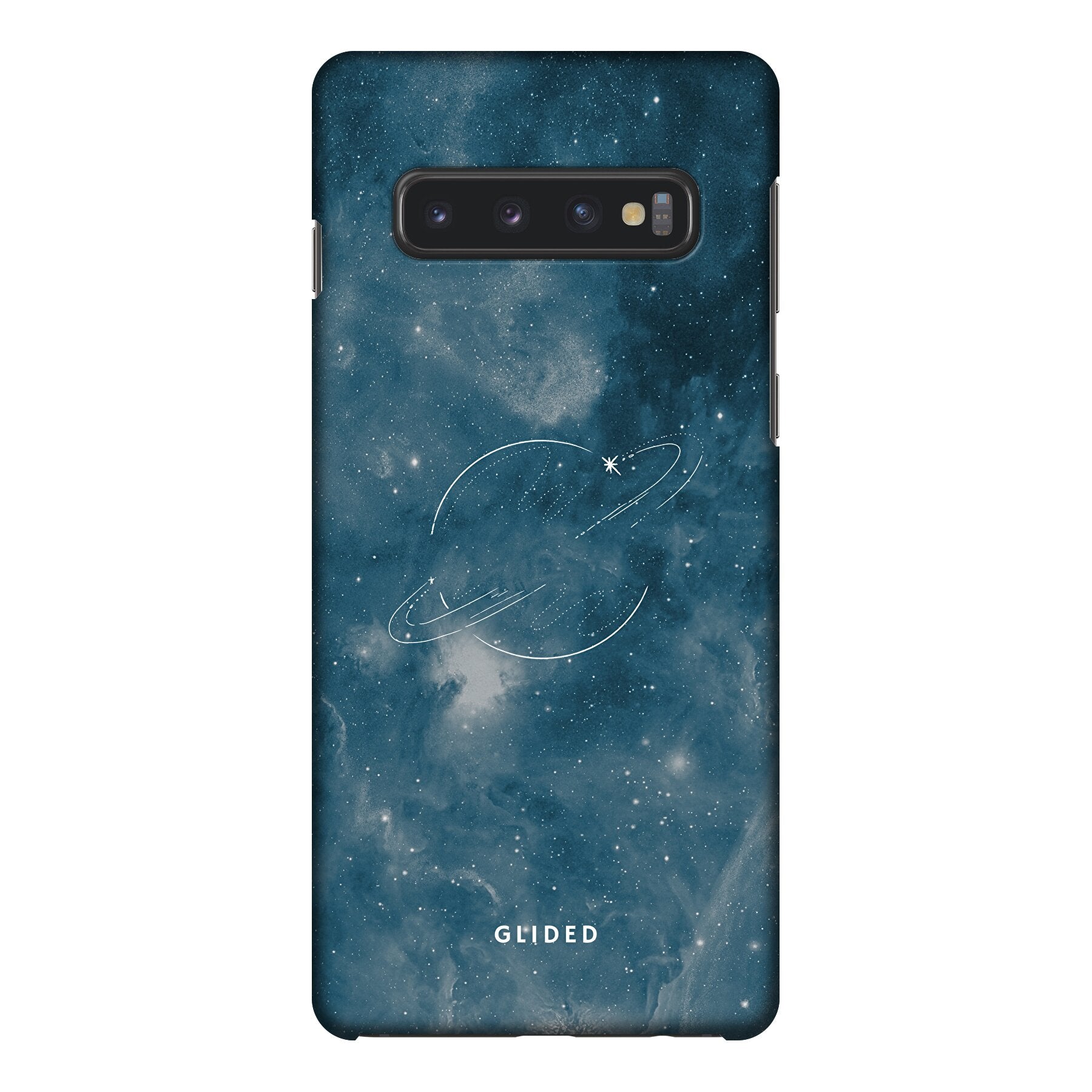 Space Time - Samsung Galaxy S10 Handyhülle Hard Case