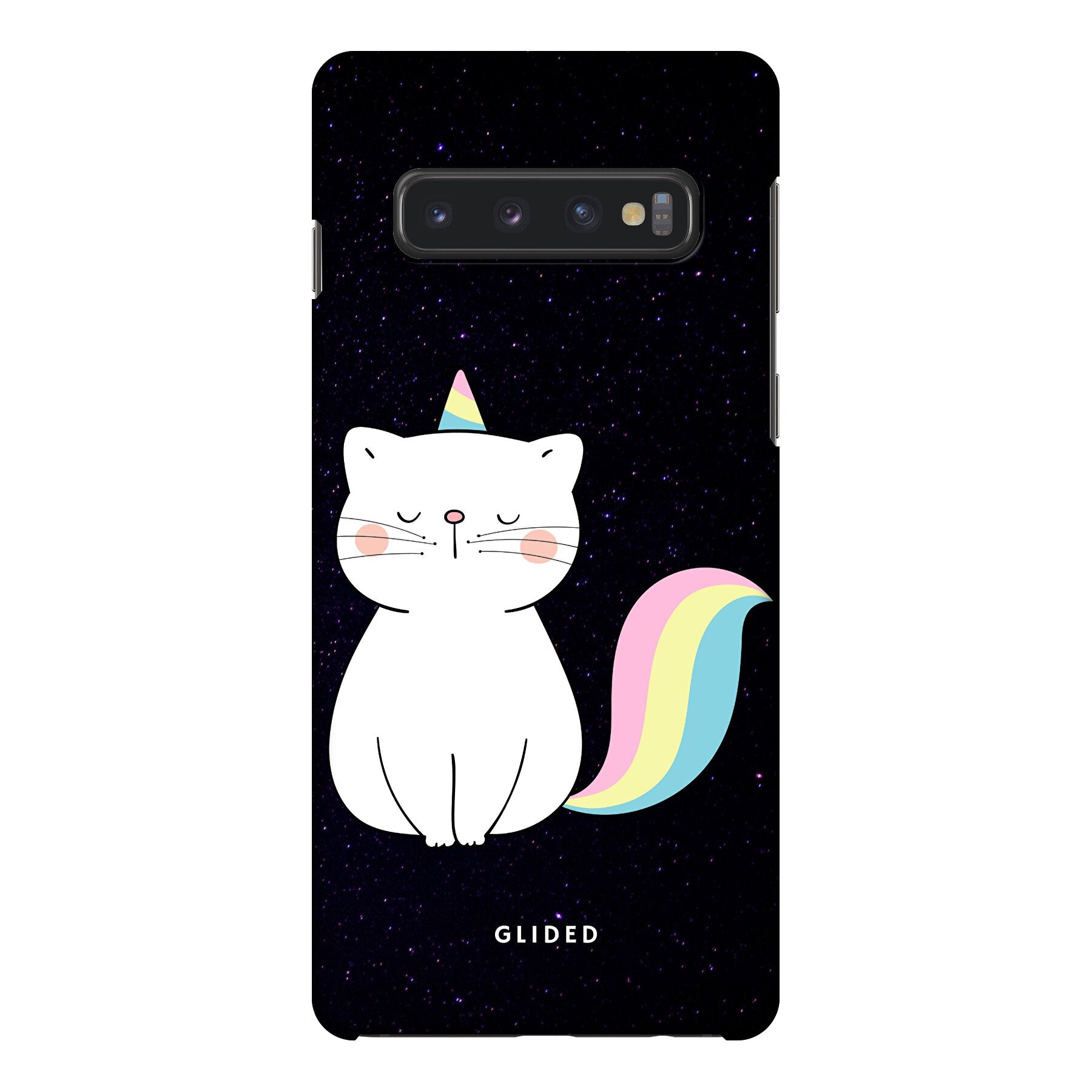 Unicorn Cat - Samsung Galaxy S10 Handyhülle Hard Case