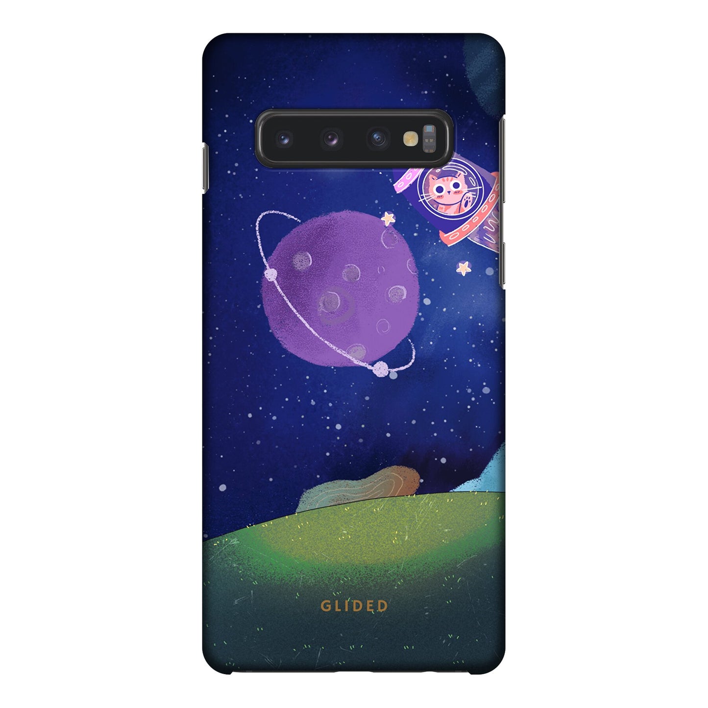 Galaxy Cat - Samsung Galaxy S10 Handyhülle Hard Case