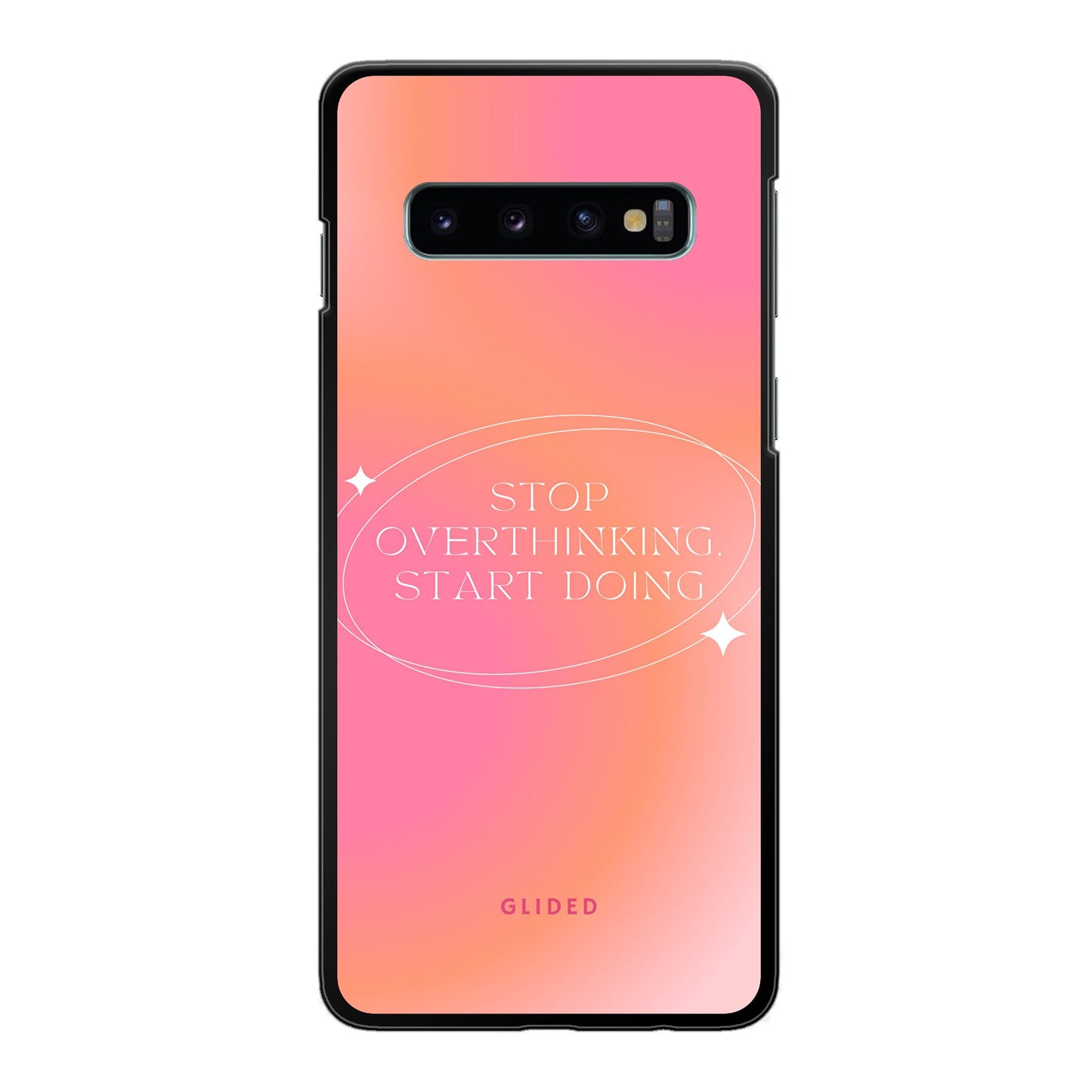 Start Doing - Samsung Galaxy S10 Handyhülle Hard Case