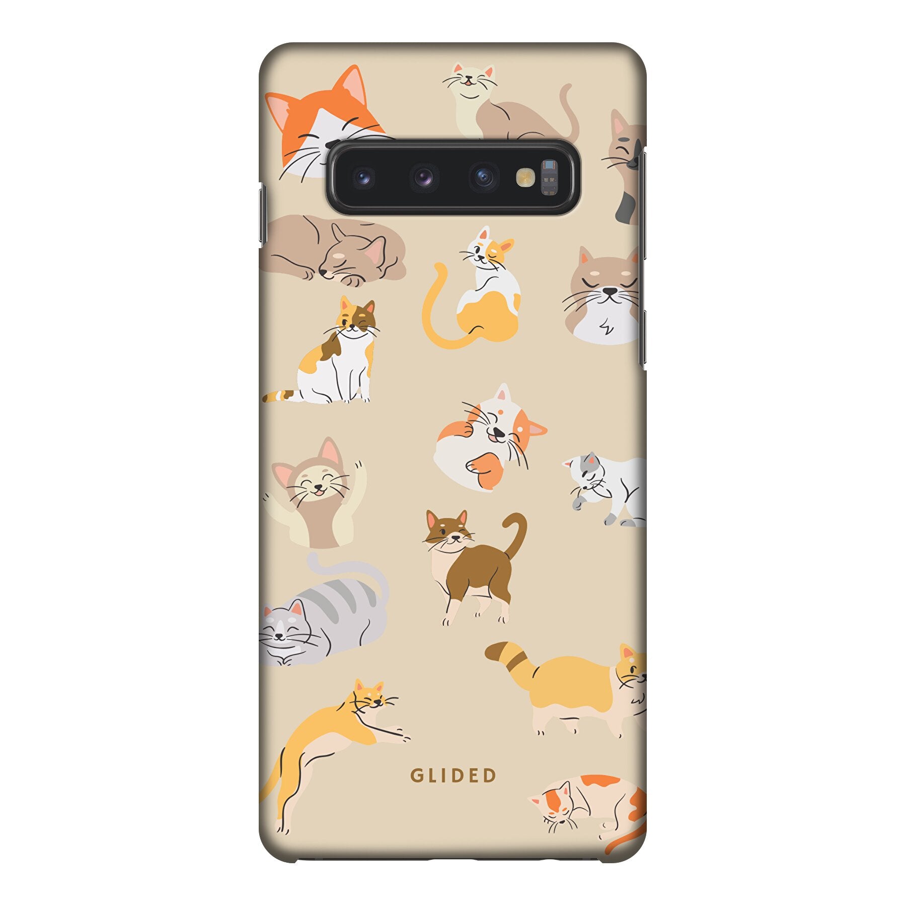 Meow - Samsung Galaxy S10 Handyhülle Hard Case