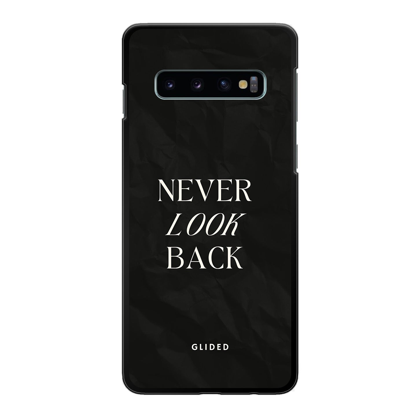 Never Back - Samsung Galaxy S10 Handyhülle Hard Case