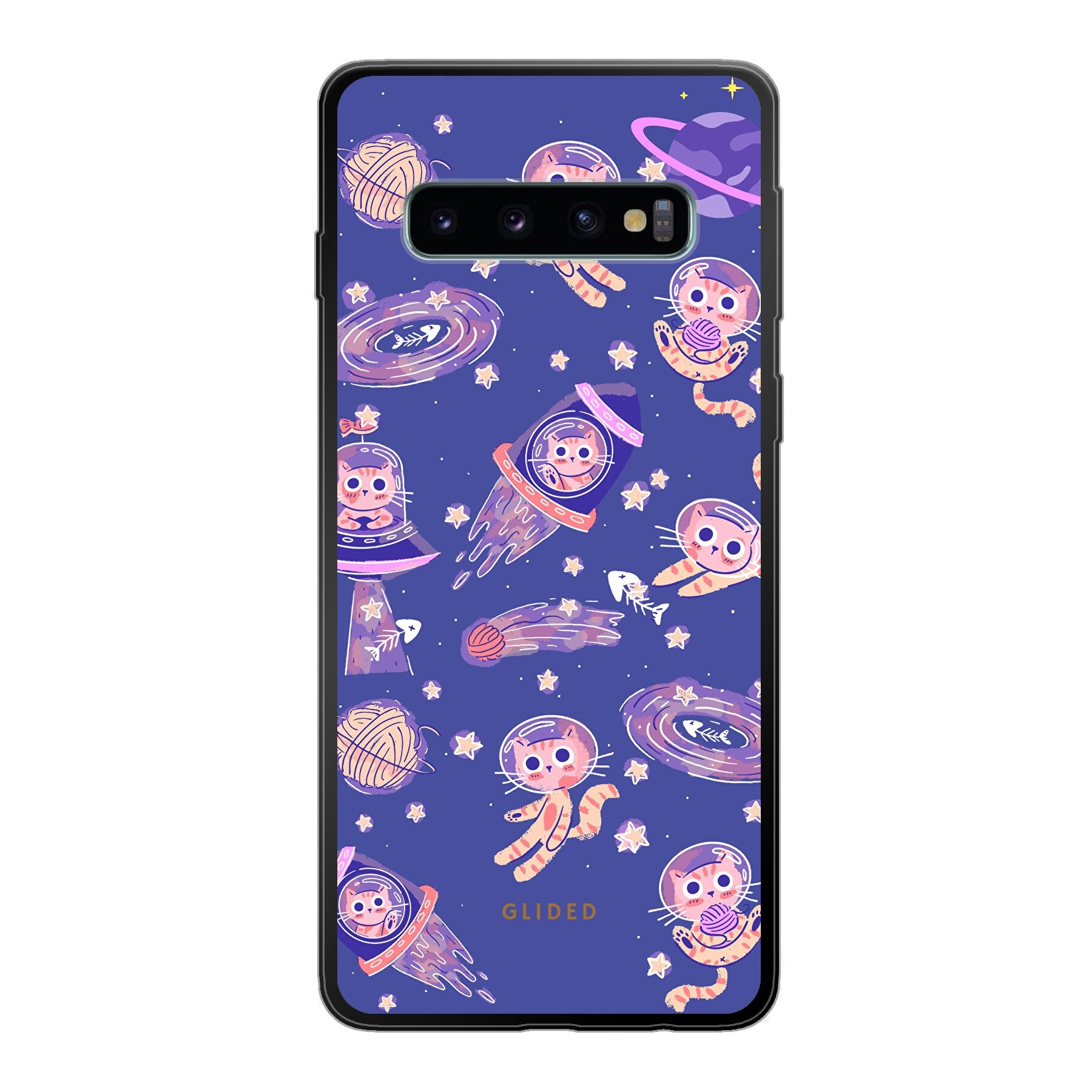 Space Cat - Samsung Galaxy S10 Handyhülle Soft case