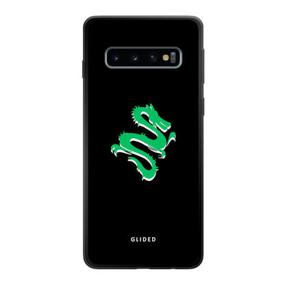 Emerald Dragon - Samsung Galaxy S10 Handyhülle Soft case