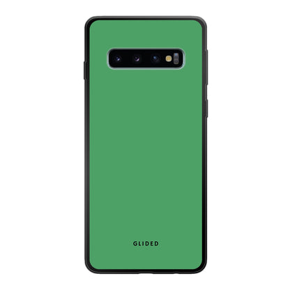 Green Elegance - Samsung Galaxy S10 Handyhülle Soft case