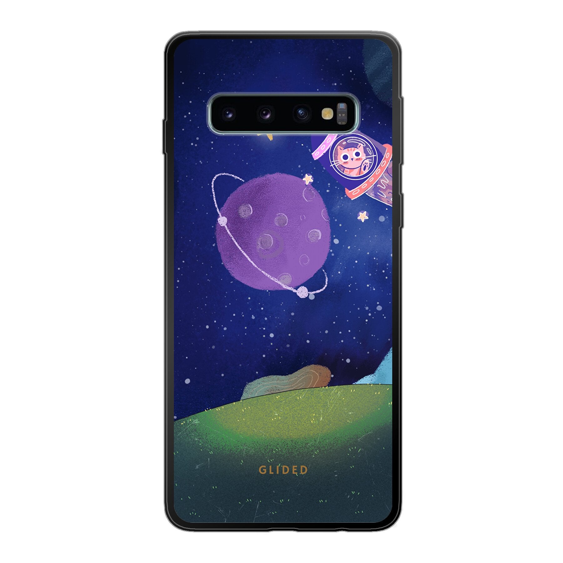 Galaxy Cat - Samsung Galaxy S10 Handyhülle Soft case