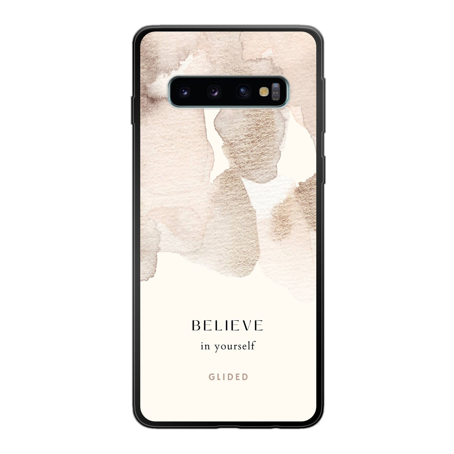 Believe in yourself - Samsung Galaxy S10 Handyhülle Soft case