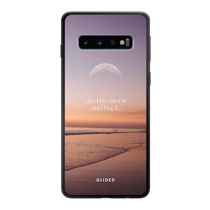 To the Moon - Samsung Galaxy S10 - Soft case