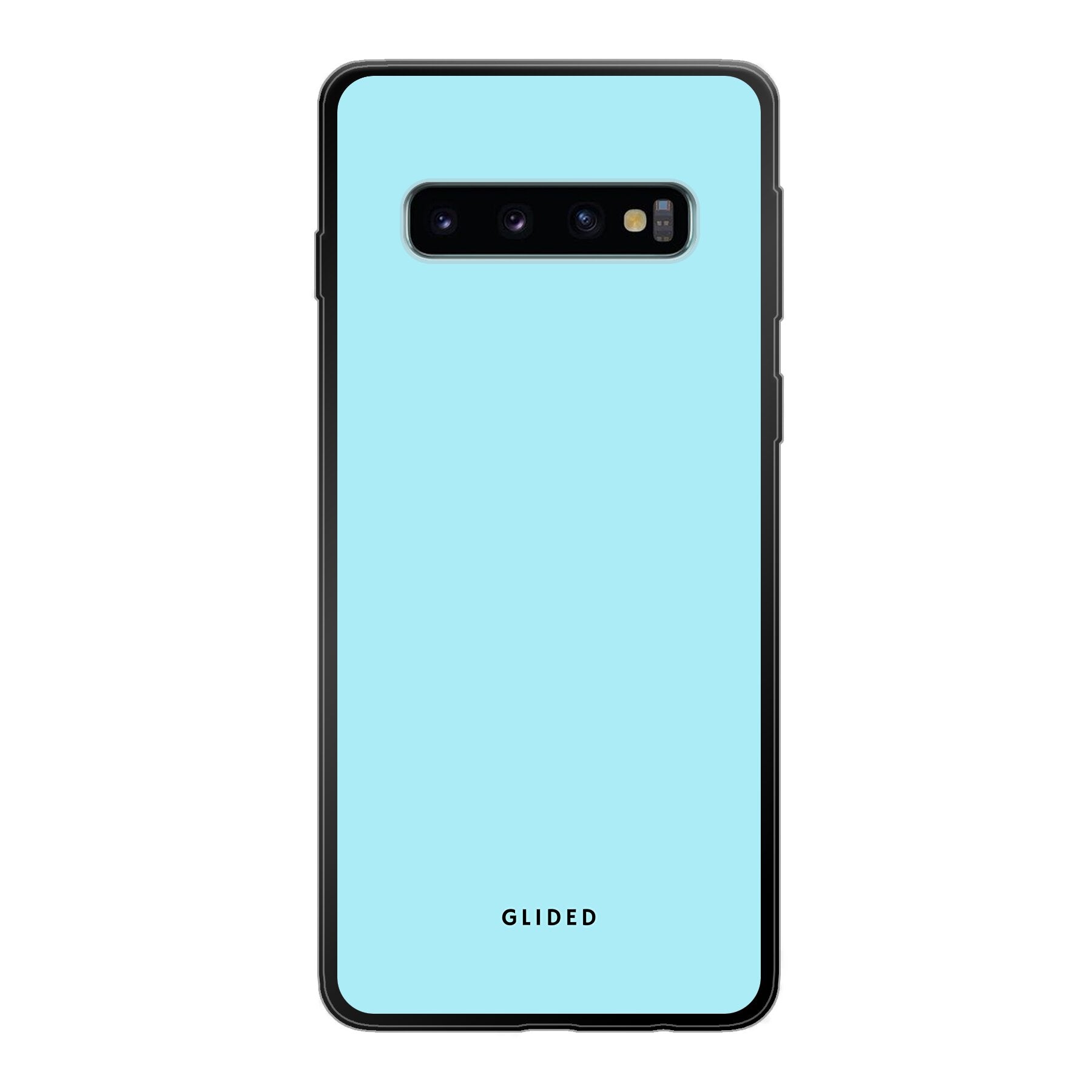 Turquoise Touch - Samsung Galaxy S10 Handyhülle Soft case