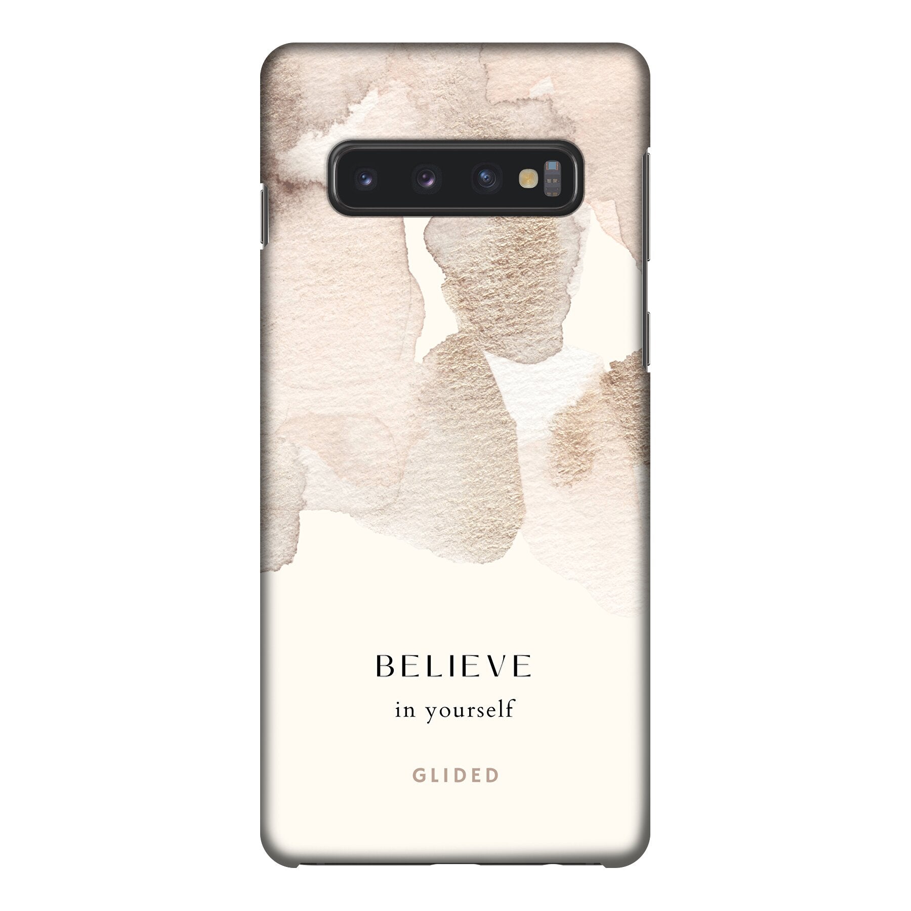 Believe in yourself - Samsung Galaxy S10 Handyhülle Tough case