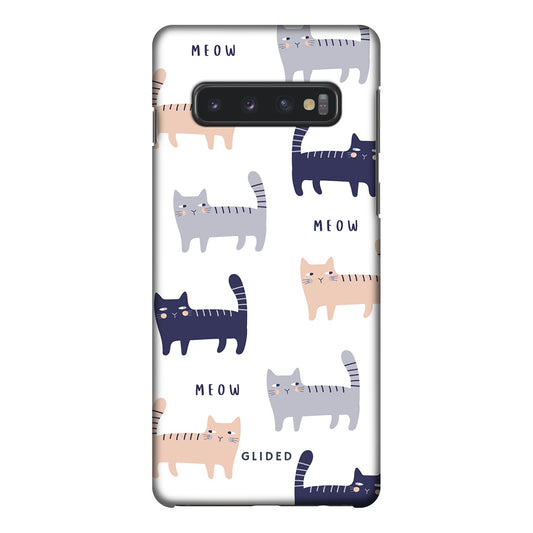 Purrfection - Samsung Galaxy S10 Handyhülle Tough case