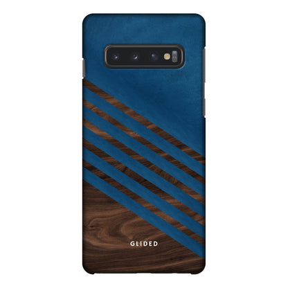 Blue Wood - Samsung Galaxy S10 Handyhülle Tough case